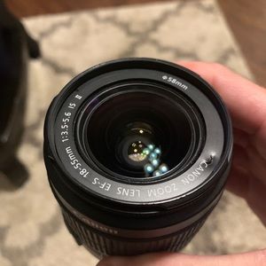 Canon EF-S 18-55mm lens